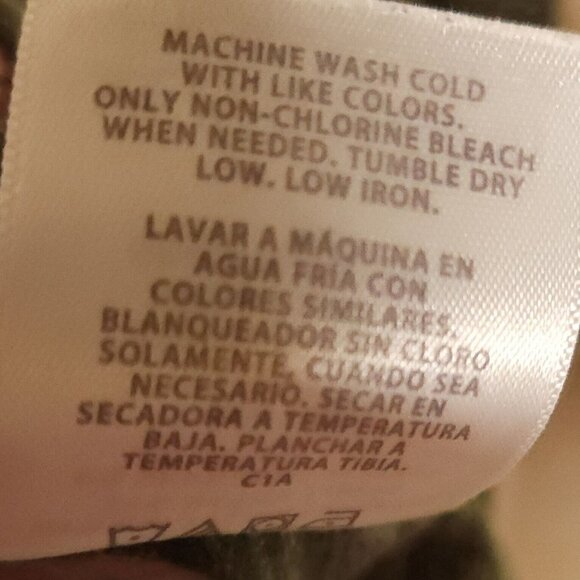 Great Expectations Maternity Green Long Sleeve Tunic Top XL - Picture 5 of 6